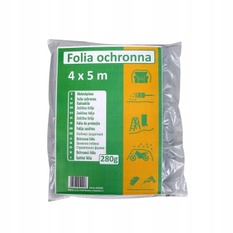 KAEM FOLIA MALARSKA OCHRONNA BUDOWLANA 5 m x 4 m