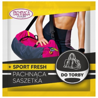 PACHNĄCA SZAFA SASZETKA DO DO TORBY SPORT FRESH