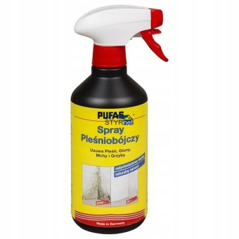 PUFAS SPRAY PLEŚNIOBÓJCZY PLEŚŃ GRZYBY MCHY 500ML