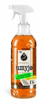 Płyn Mill Clean 1,22l mycie szyb luster POMARAŃCZA