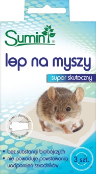 SUMIN LEP NA MYSZY 3 szt.