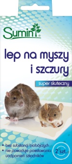 SUMIN LEP NA MYSZY I SZCZURY 2 szt.