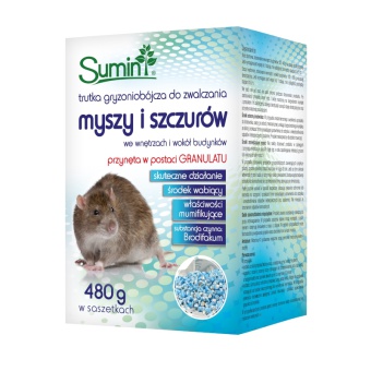 TRUTKA GRANULOWANA 25 ppm BOX (4x120g) 480 g SUMIN