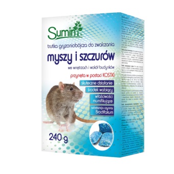 TRUTKA KOSTKA WOSKOWA 25 ppm (2x120g) 240 g SUMIN