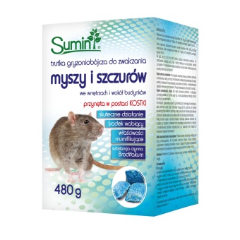 SUMIN TRUTKA KOSTKA WOSKOWA 25 ppm BOX (4x120g) 480 g