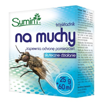 TRÓJSKŁADNIKOWY PREPARAT NA MUCHY 25 g + 60 ml SUMIN