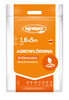 Agrowłóknina ściółkująca 1,6x5m Agrimpex czarna