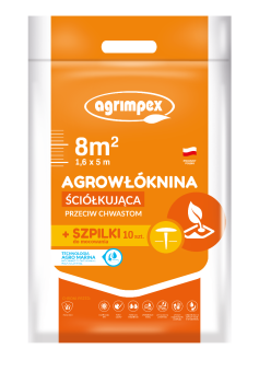 Agrowłóknina hobby ściółkująca Agro-Marina czarna 1,6x5 50g+10 szpilek