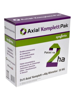 AXIAL KOMPLETT PAK 2 X 1L +40g