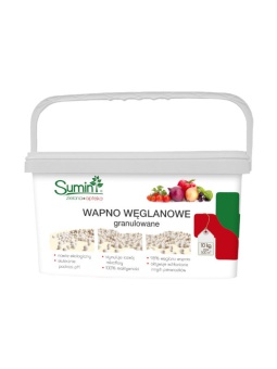 WAPNO WĘGLANOWE GRANULOWANE 10 kg SUMIN