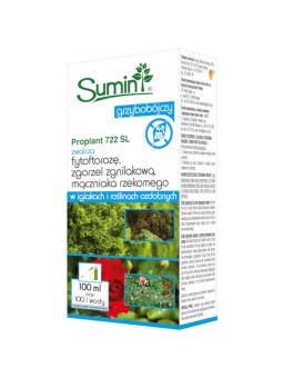 PROPLANT 722 SL zwalcza choroby w iglakach i innych roślinach ozdobnych 100 ml SUMIN