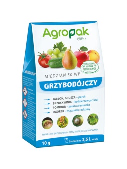 Miedzian 50 WP 10 g Agropak 