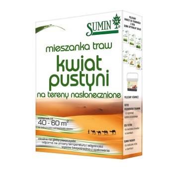 TRAWA NA TERENY SUCHE KWIAT PUSTYNI SAMOZAGĘSZCZAJĄCA 1 kg Sumin
