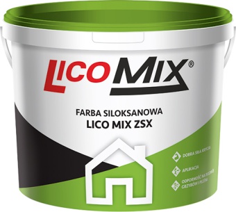 LicoMix Farba Fasadowa Siloksanowa