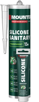 Mounter Professional Silikon sanitarny Bezbarwny