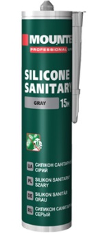 Mounter Professional Silikon sanitarny Szary