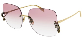 Okulary przeciwsłoneczne ALEXANDER McQUEEN AM0390S 004