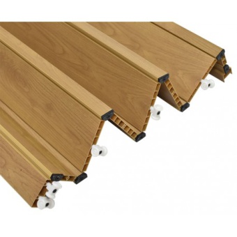Drzwi harmonijkowe 008P JASNY DĄB MAT G - 90 cm